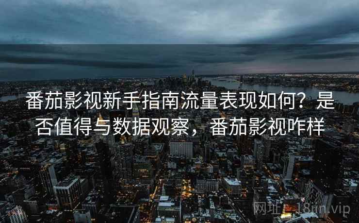 番茄影视新手指南流量表现如何?是否值得与数据观察,番茄影视咋样 番茄影视新手指南流量表现如何?是否值得与数据观察,番茄影视咋样