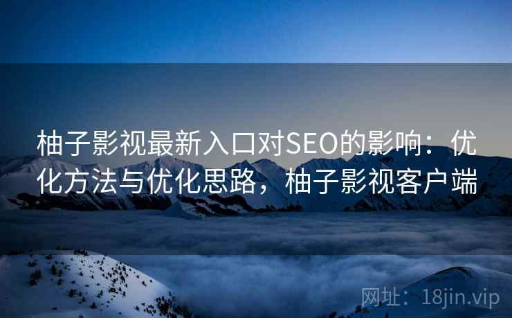 柚子影视最新入口对SEO的影响：优化方法与优化思路，柚子影视客户端