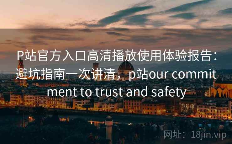 P站官方入口高清播放使用体验报告：避坑指南一次讲清，p站our commitment to trust and safety