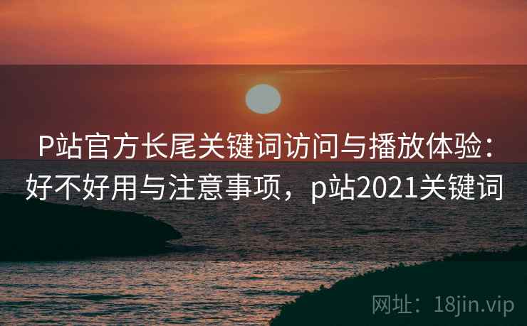 P站官方长尾关键词访问与播放体验：好不好用与注意事项，p站2021关键词