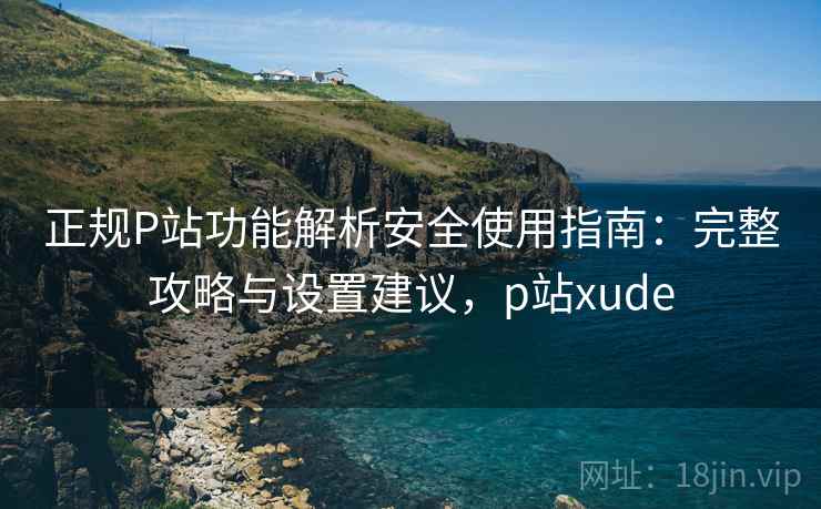 正规P站功能解析安全使用指南：完整攻略与设置建议，p站xude