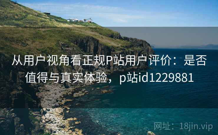 从用户视角看正规P站用户评价：是否值得与真实体验，p站id1229881